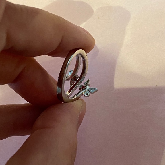 925 butterfly ring - Picture 6 of 8